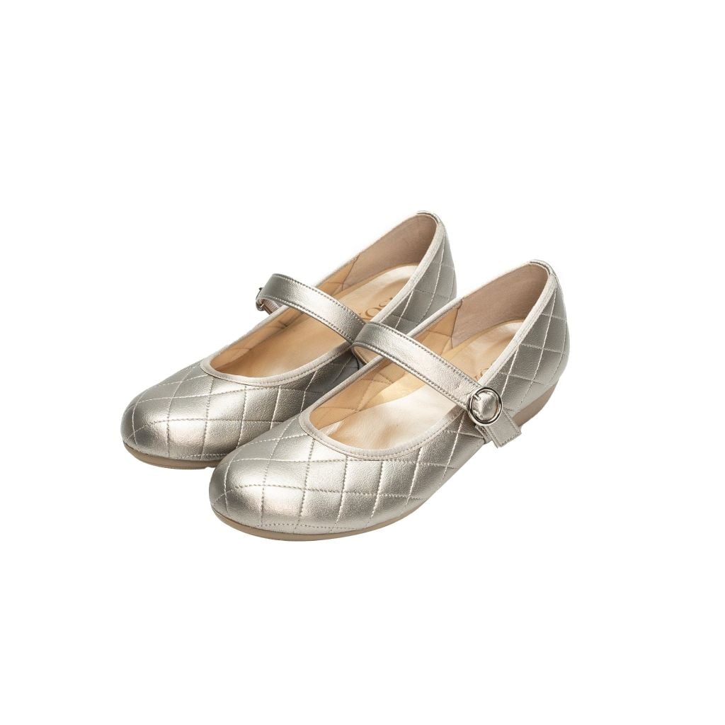 Giày da Mary Jane Quilted 2,5cm Kosu K-25269