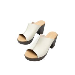 Dép cao gót đế vuông 8cm Kosu K-25351