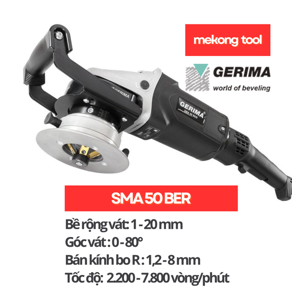 Máy vát tấm Gerima SMA 50 BER, made in Germany