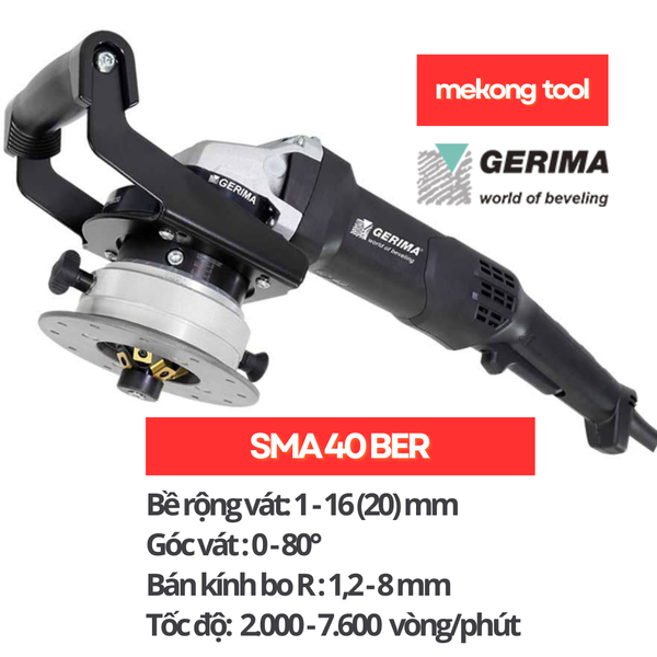 Máy vát tấm Gerima SMA 40 BER, made in Germany