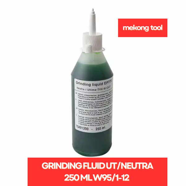 Dung dịch Grinding fluid UT/Neutra 250 ml W95/1-12 Inelco | cho máy Ultima-TIG, Inelco