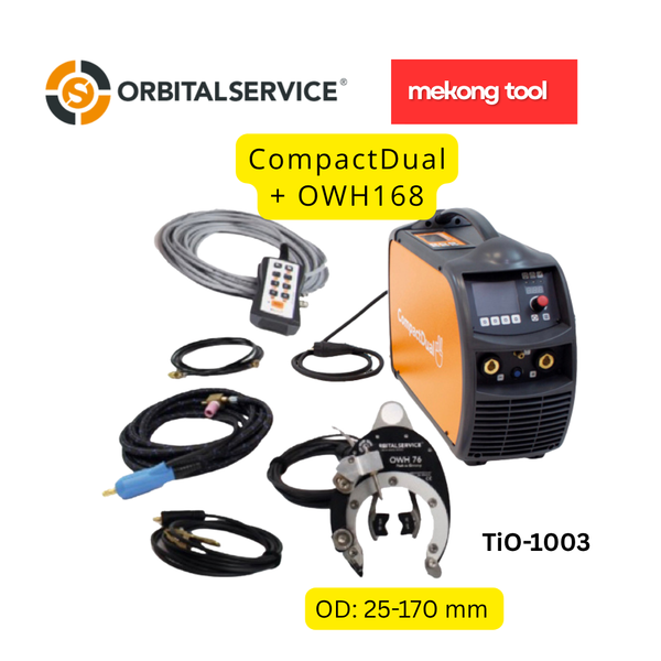 Máy hàn quỹ đạo orbital nguyên bộ, CompactDual OWH168, hãng Orbitalservice