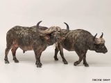  Mô hình Trâu rừng châu phi cape buffalo - Wanshou studio. 