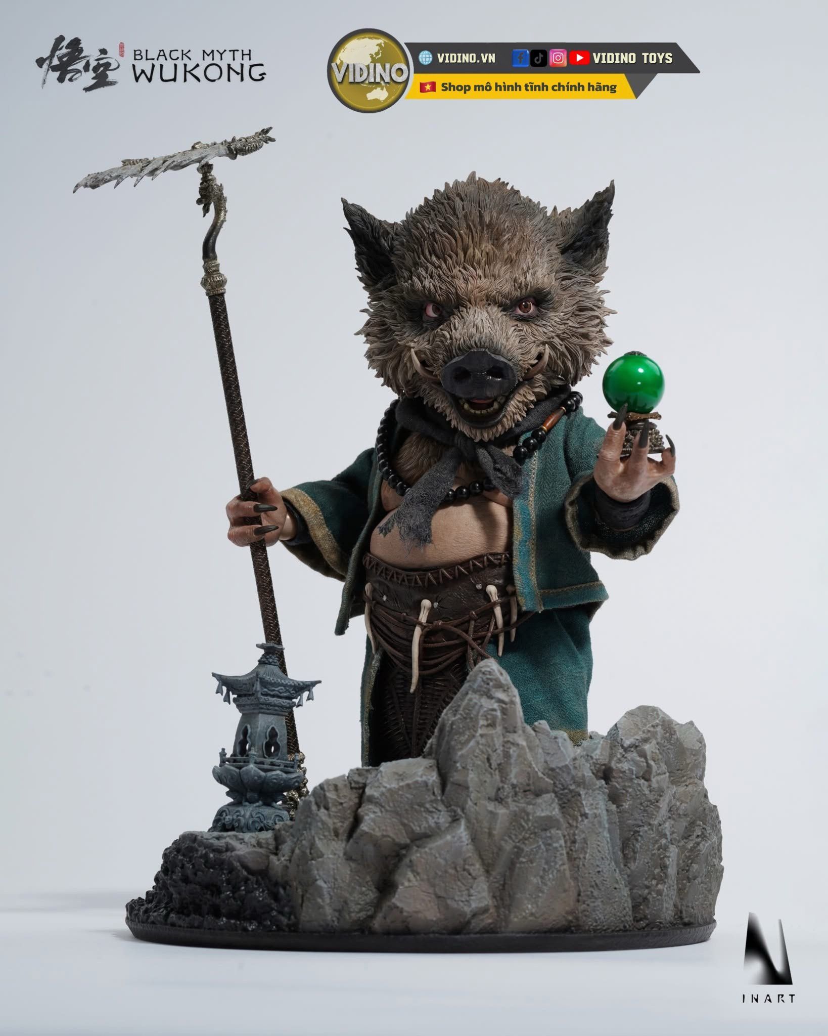  Mô hình bát giới zhu Bajie 1/6 Black myth wukong inart studio. 