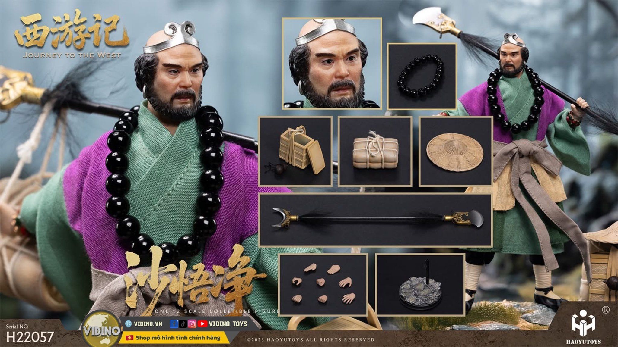 Mô hình Bộ Tây Du ký tỷ lệ 1:12 Haoyutoys studio. 