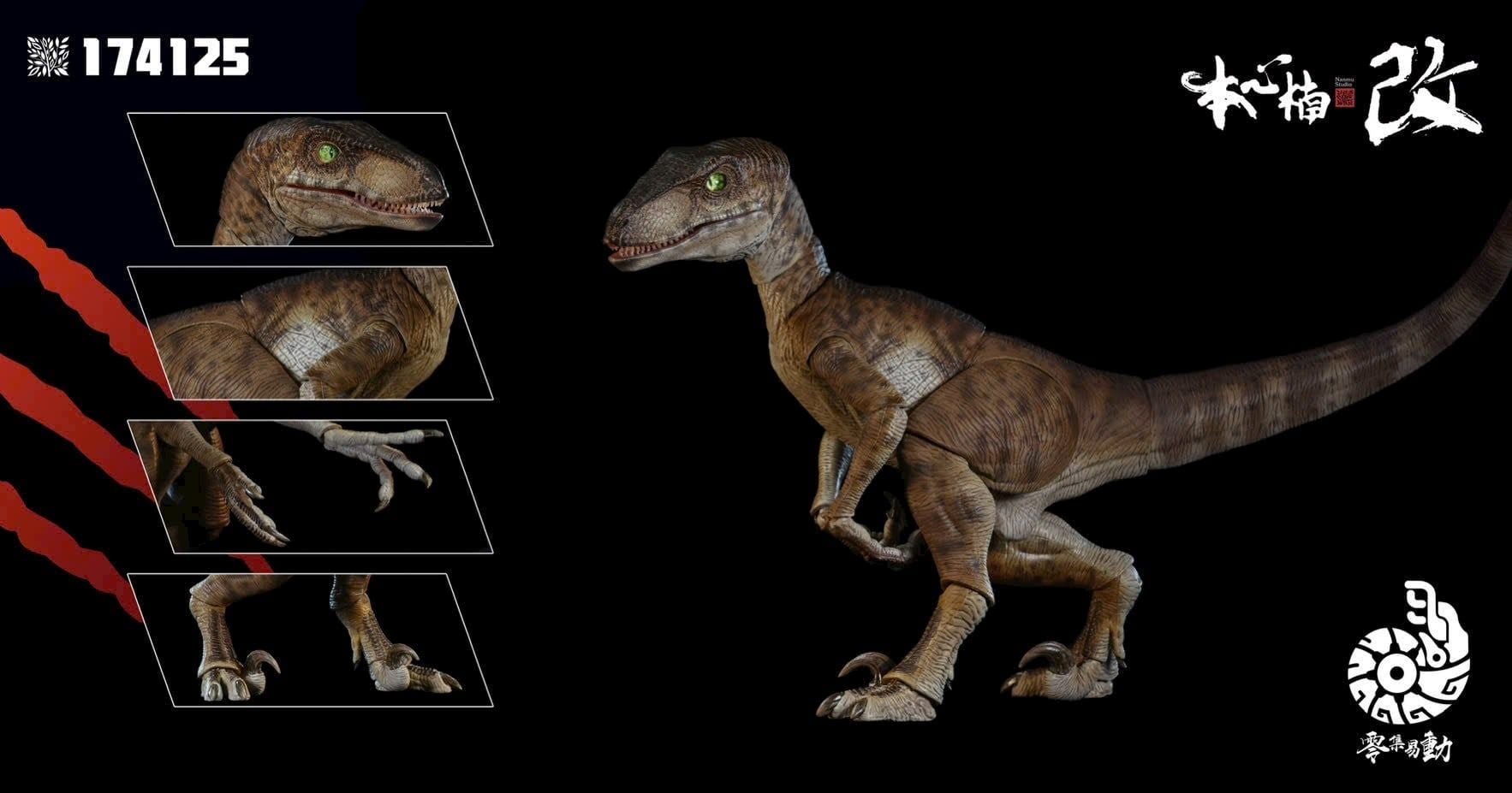  Mô hình Velociraptor 2.5 + Edition (update ) tỷ lệ 1/18 Nanmu Studio | . 
