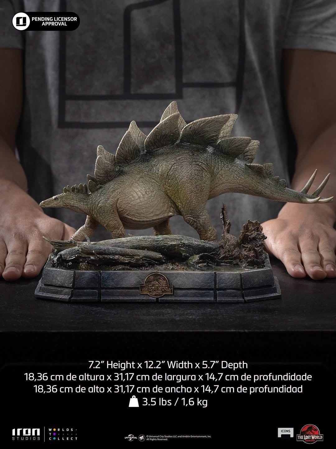  Mô hình khủng long Stegosaurus Iron Studio tỷ lệ 1/35  | .. 