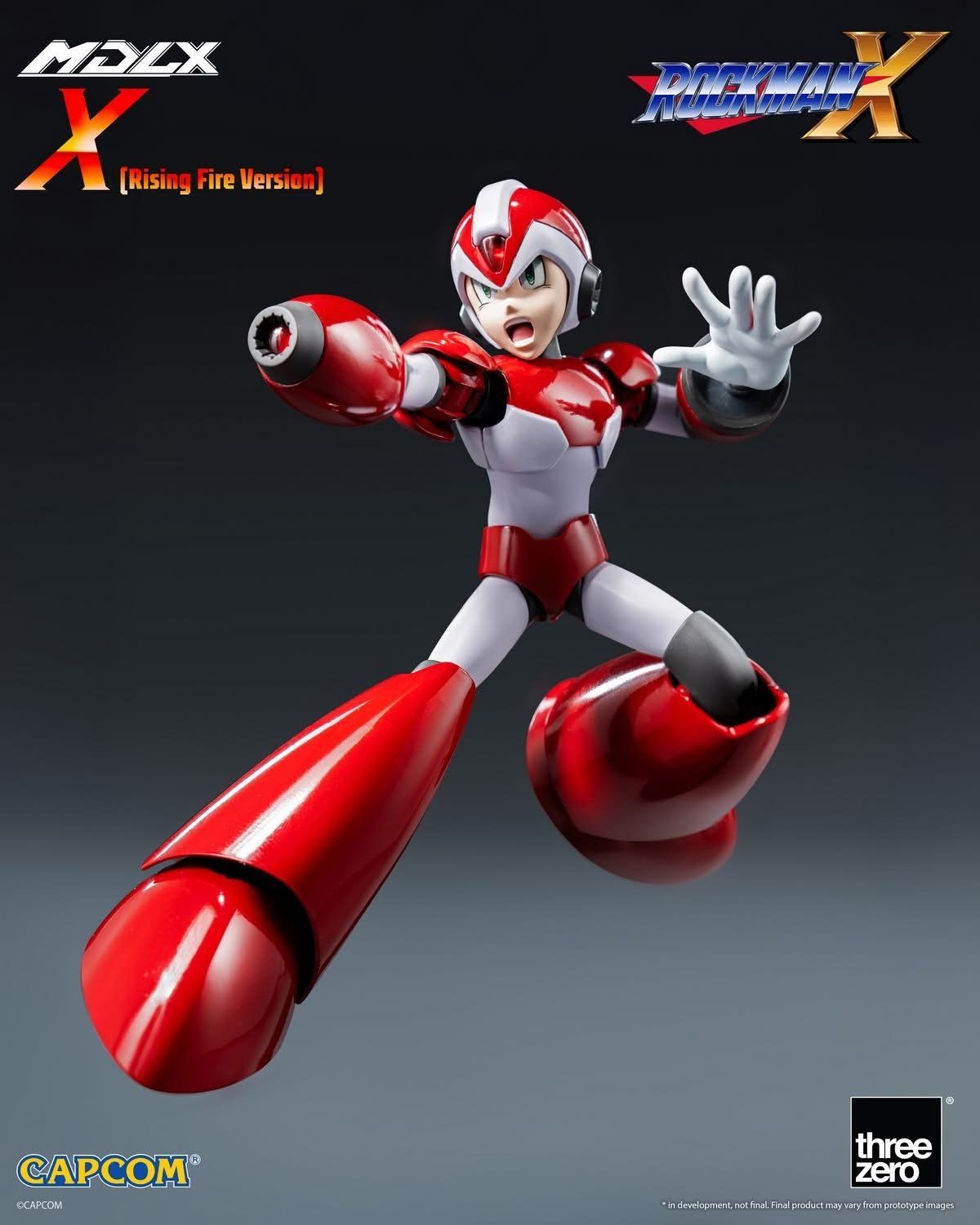  Mô hình Rockman X Megaman X MDLX Rising Fire Version Threezero Studio tỷ lệ 1/12 | 𝐕𝐈𝐃𝐈𝐍𝐎.𝐕𝐍. 