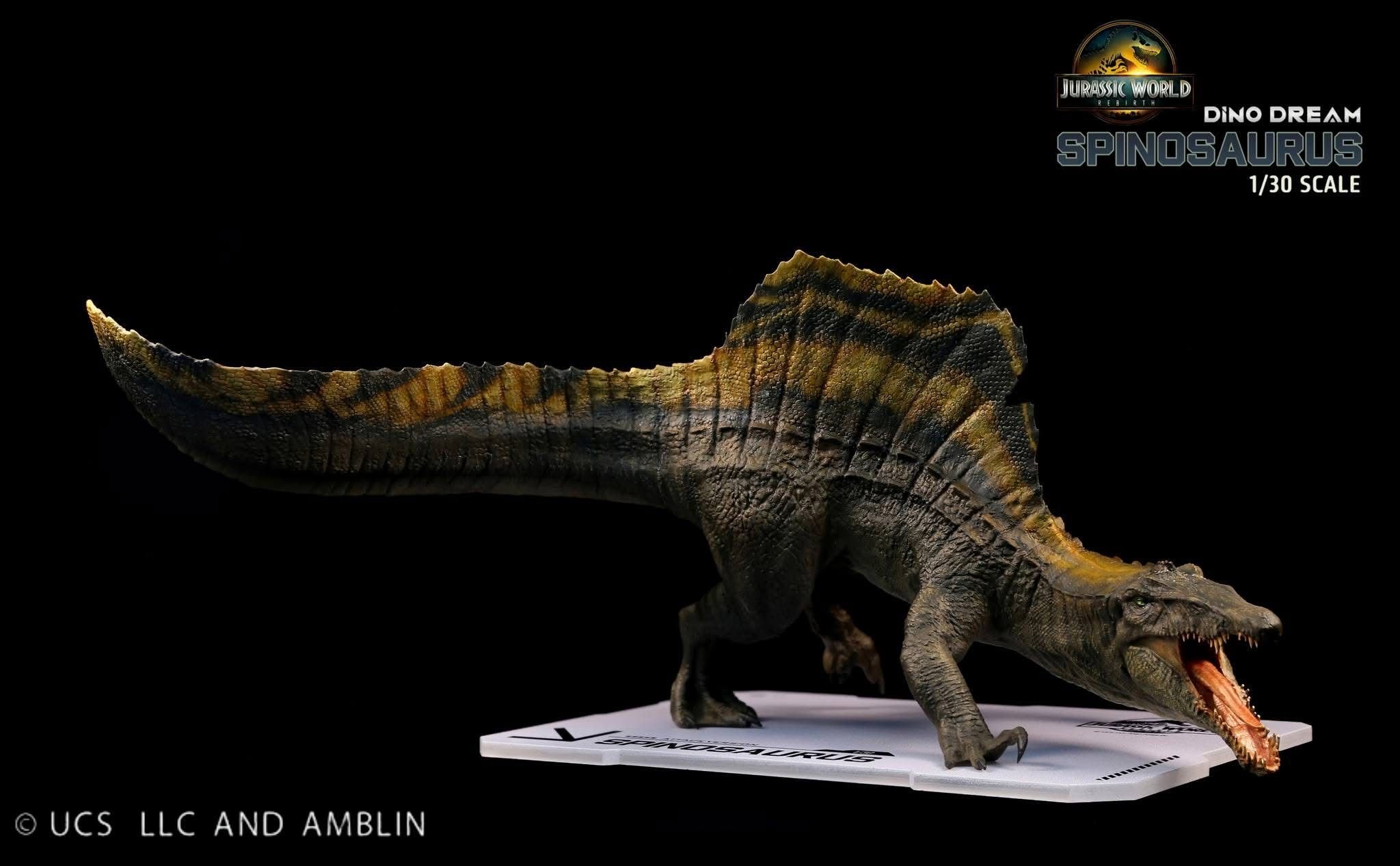  Mô hình khủng long Spinosaurus tư thế tấn công dino dream studio. 