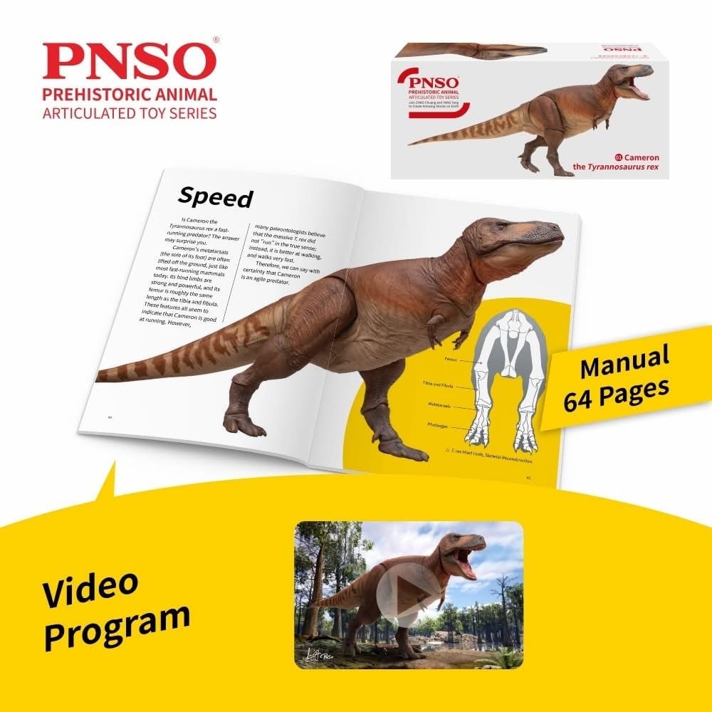  Mô hình Trex khớp Cameron ArticulatedToy new 2026 PNSO Studio tỷ lệ 1/35 . 