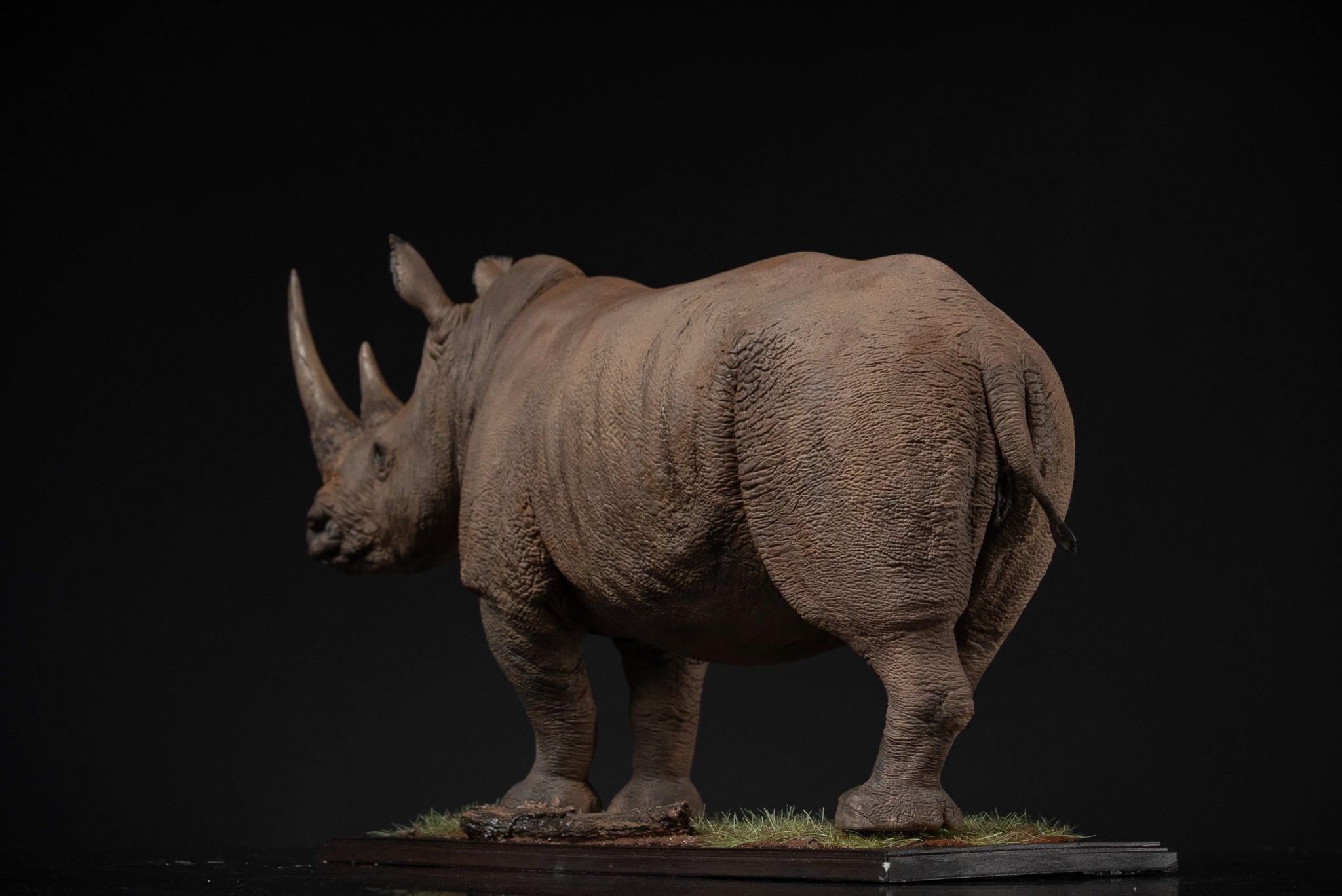  Mô hình động vật Tê giác trắng tỷ lệ 1/10 & 1/15 Declay studio. 