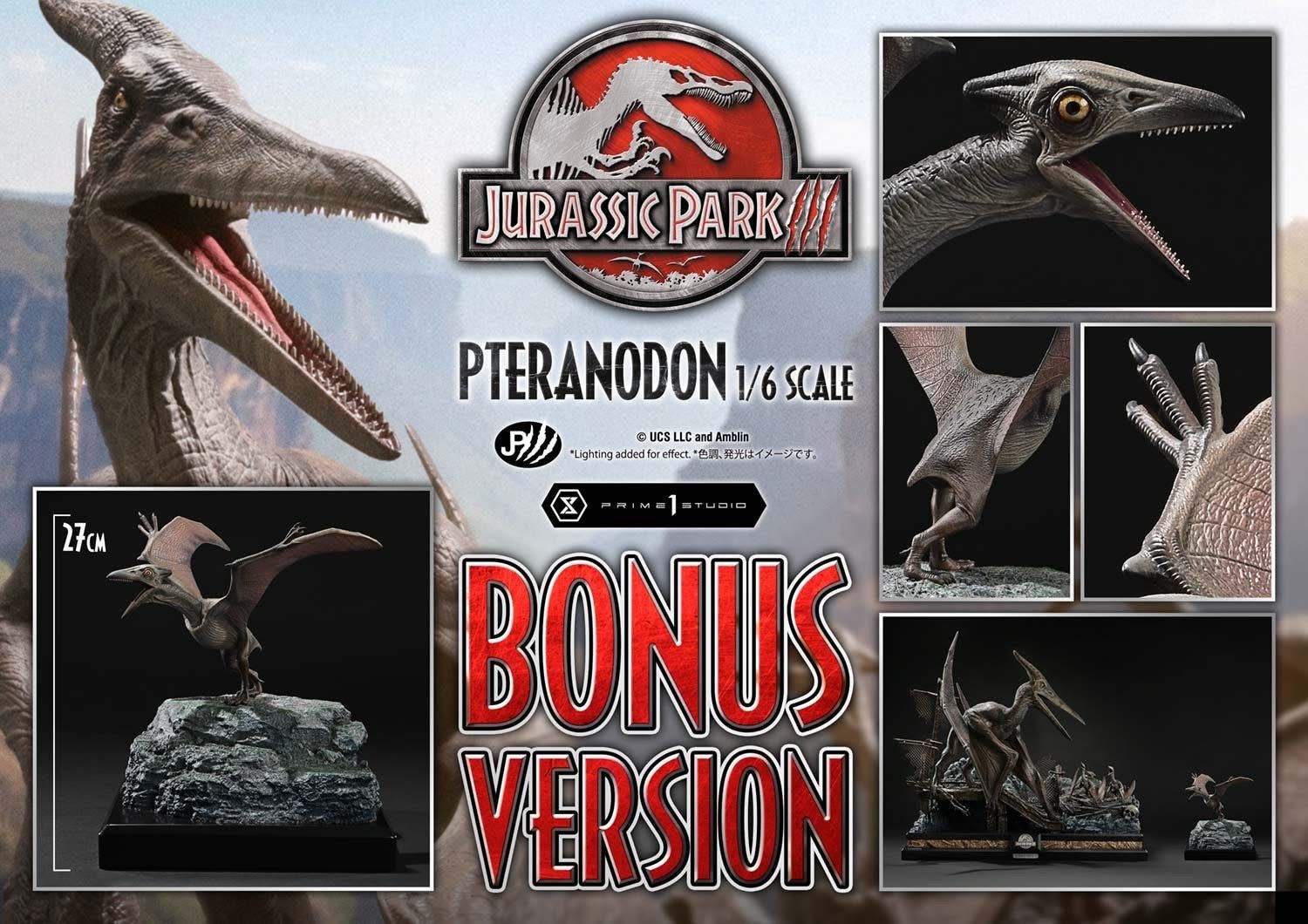  Mô hình Pteranodon prime 1 studio tỷ lệ 1:6  jurassic Park 3. 