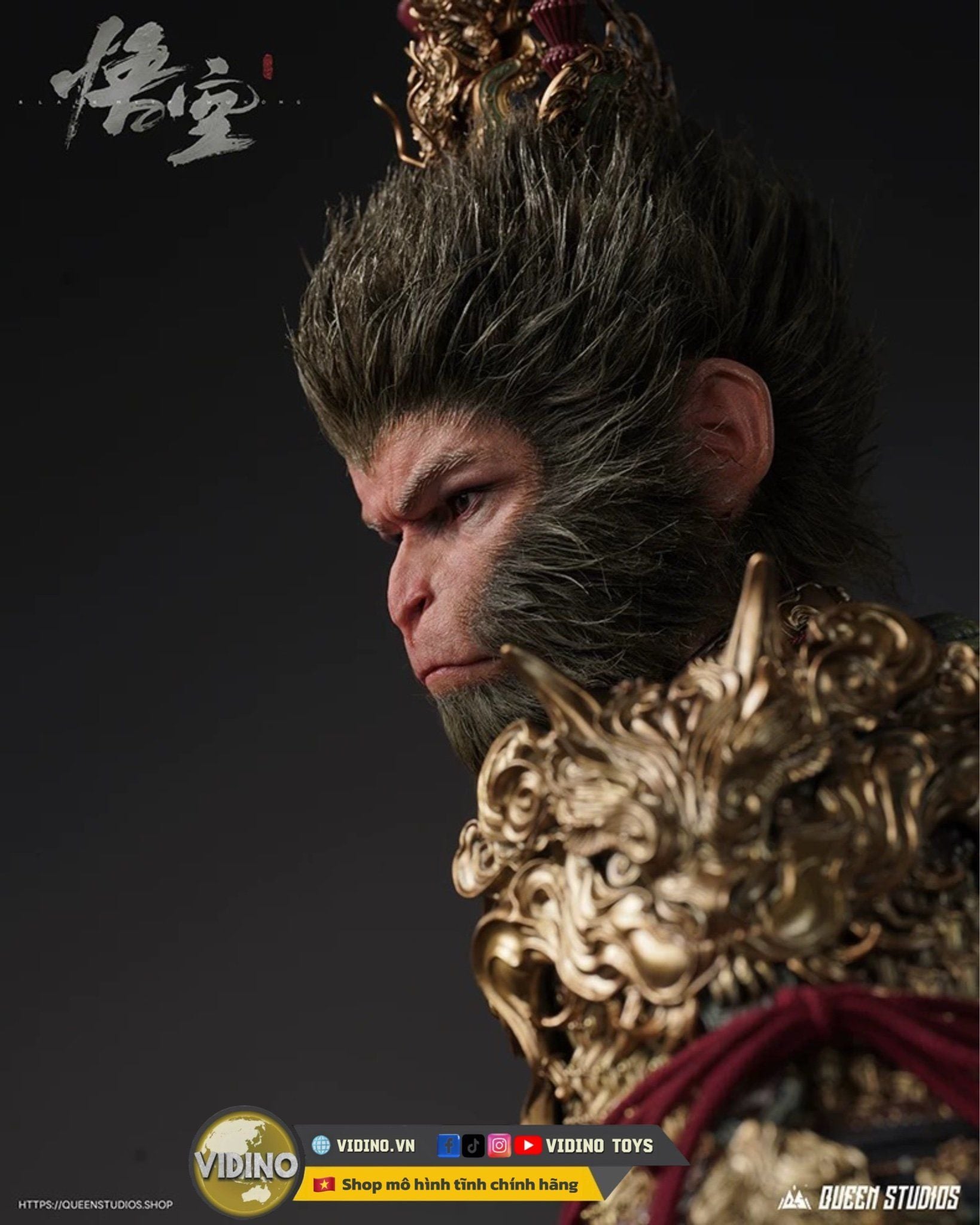  Mô hình tượng cao cấp Wukong black Myth Wukong  Queen studio tỷ lệ 1/3 chính hãng | 𝐕𝐈𝐃𝐈𝐍𝐎.𝐕𝐍 
