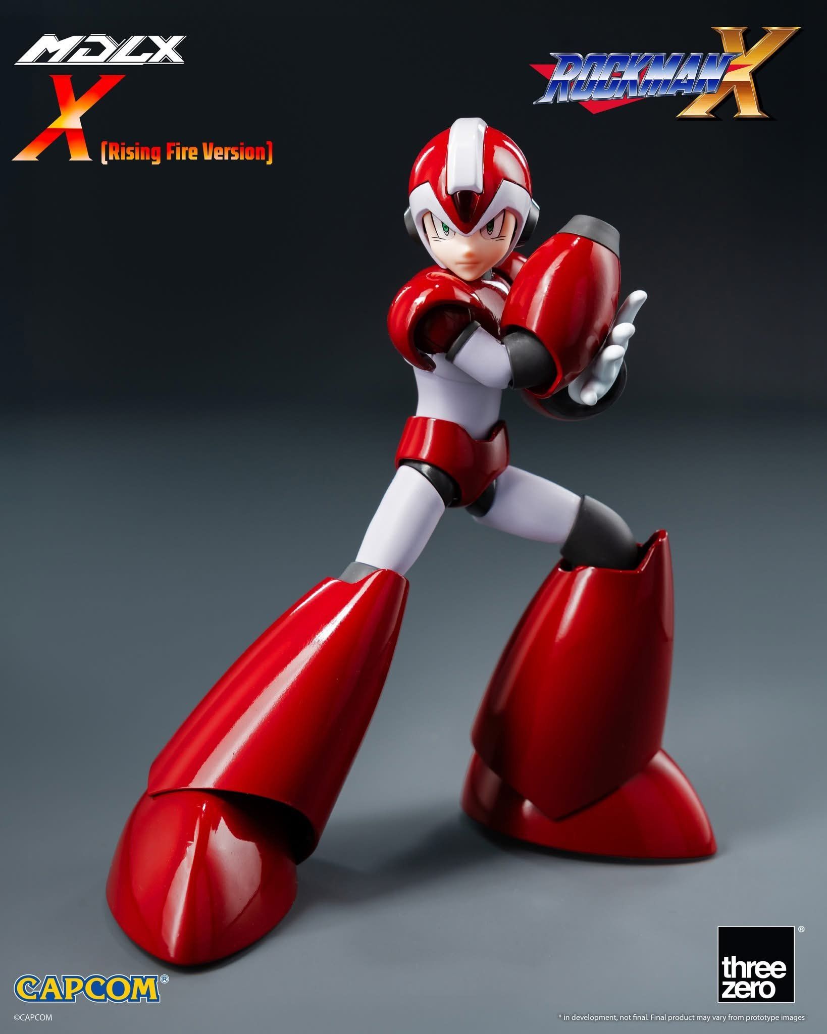  Mô hình Rockman X Megaman X MDLX Rising Fire Version Threezero Studio tỷ lệ 1/12 | 𝐕𝐈𝐃𝐈𝐍𝐎.𝐕𝐍. 