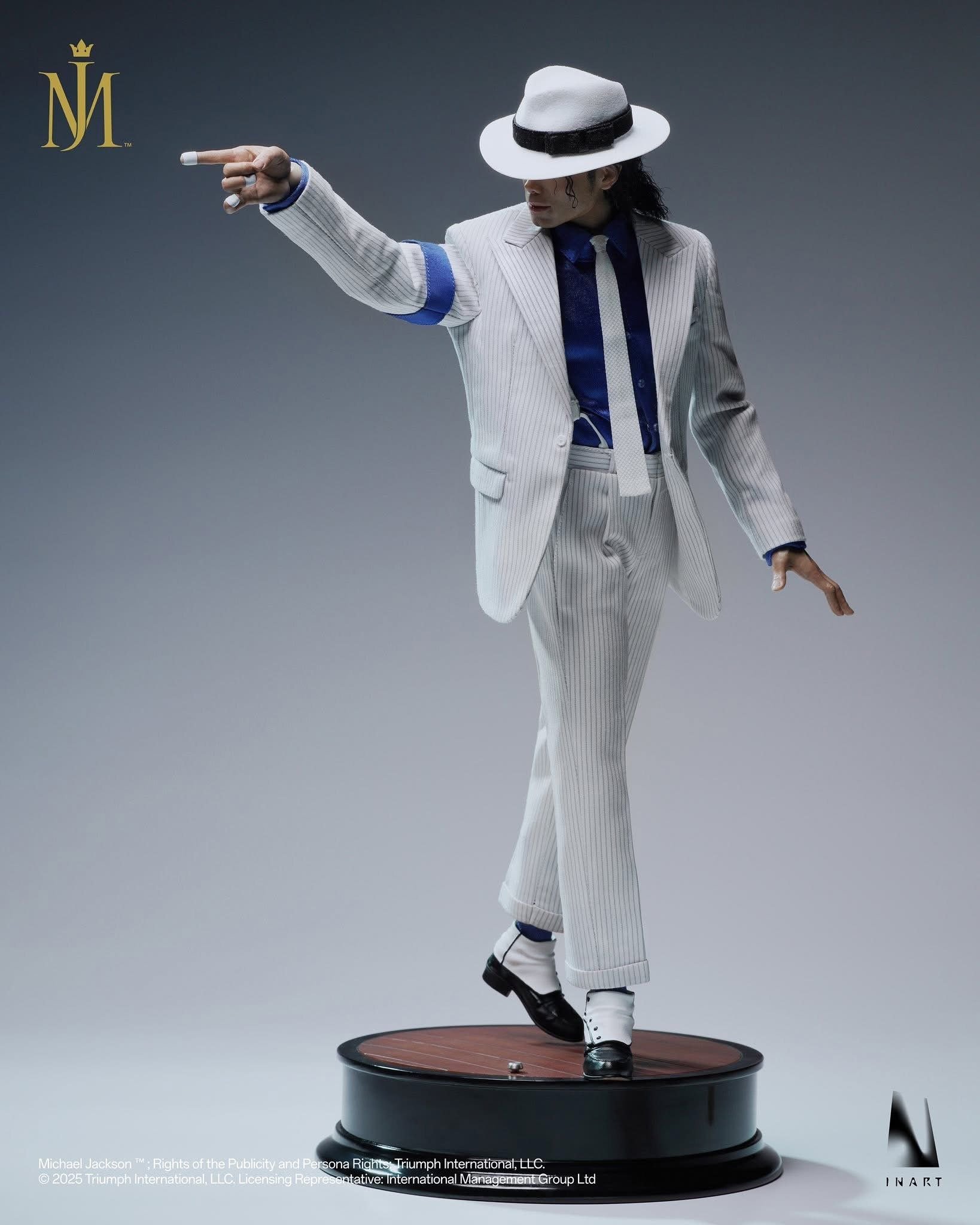  Mô hình Michael Jackson vua nhạc pop tỷ lệ 1:6 Inart studio. 
