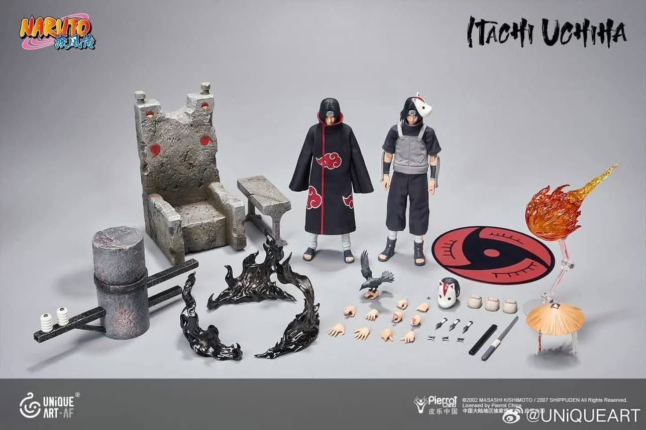  Mô hình Uchiha Itachi tỷ lệ 1/12 UNIQUE ART studio | 𝐕𝐈𝐃𝐈𝐍𝐎.𝐕𝐍. 