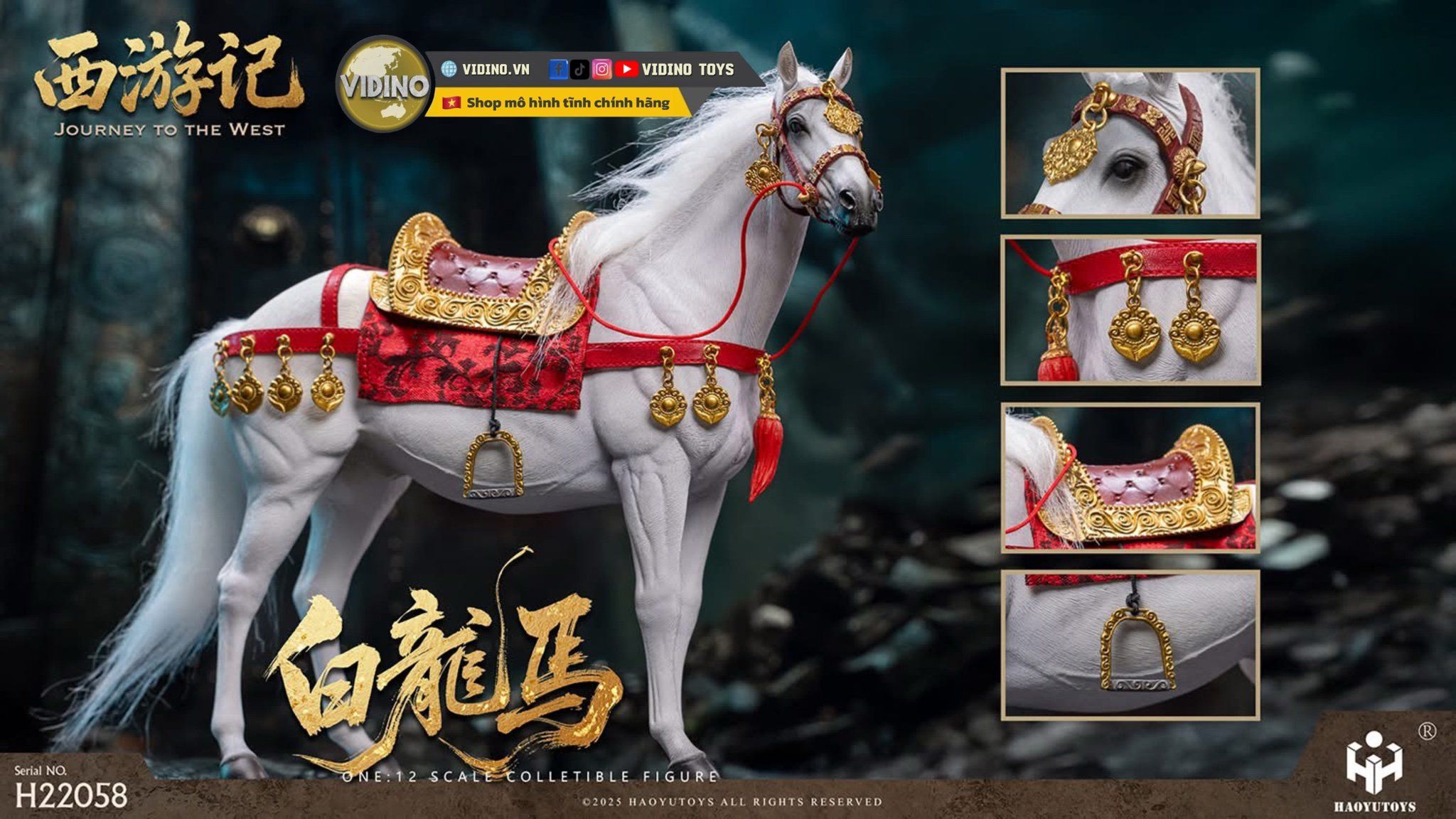  Mô hình Bộ Tây Du ký tỷ lệ 1:12 Haoyutoys studio. 