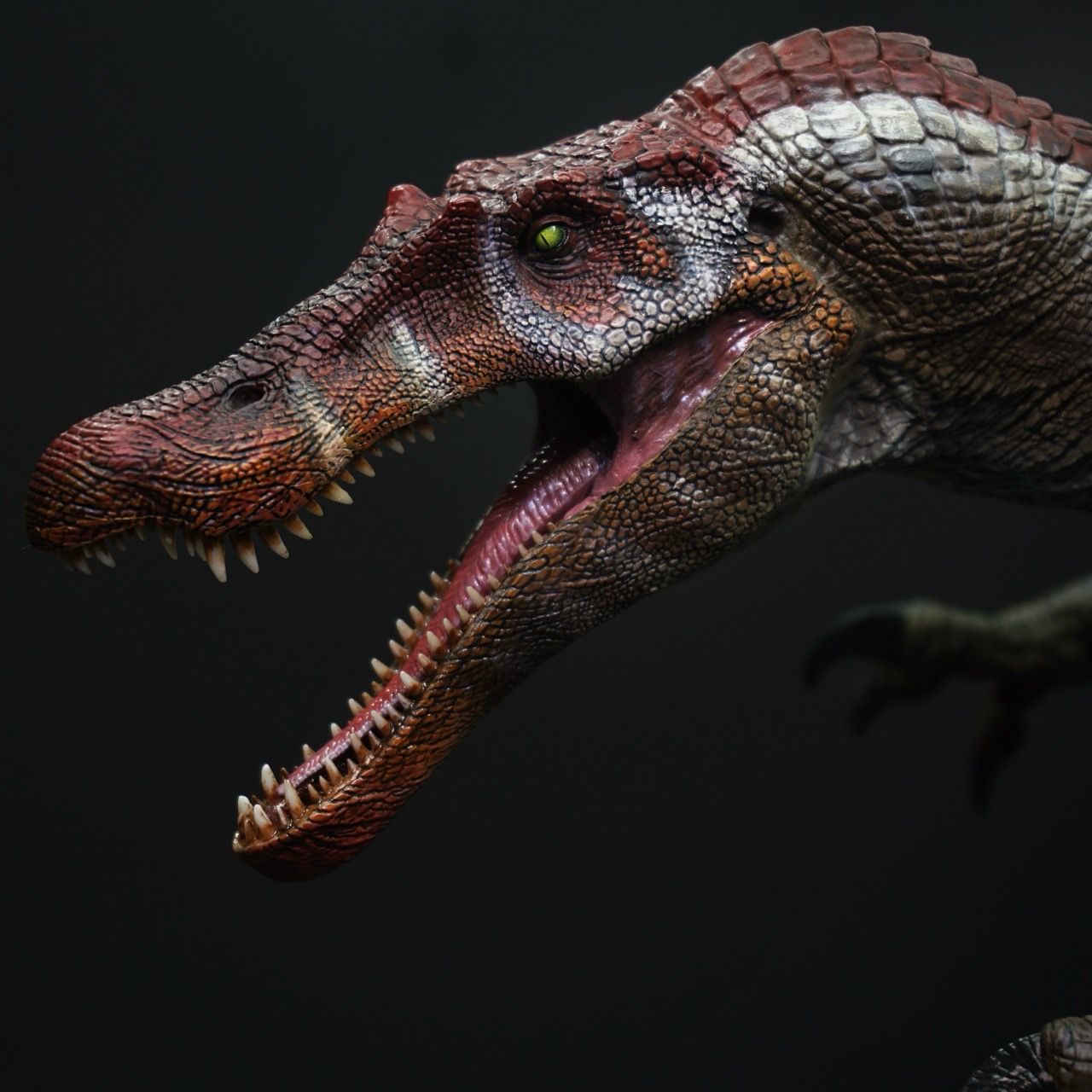  Mô hình khủng long Spinosaurus wdragon studio Jurassic the lost world tỷ lệ 1/35. 