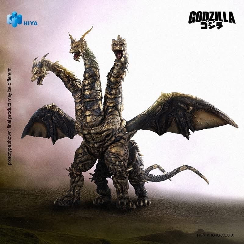  Mô hình Action figure keizer Ghidorah Hiya Toys studio  | 𝐕𝐈𝐃𝐈𝐍𝐎.𝐕𝐍. 