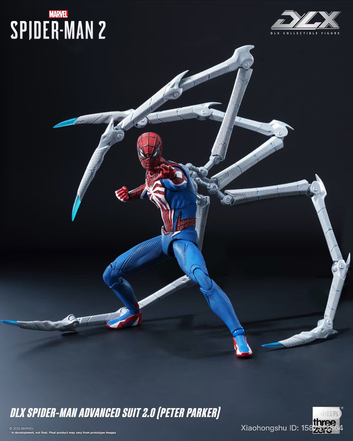  Mô hình Spider man DLX Threezero tỷ lệ 1:12. 