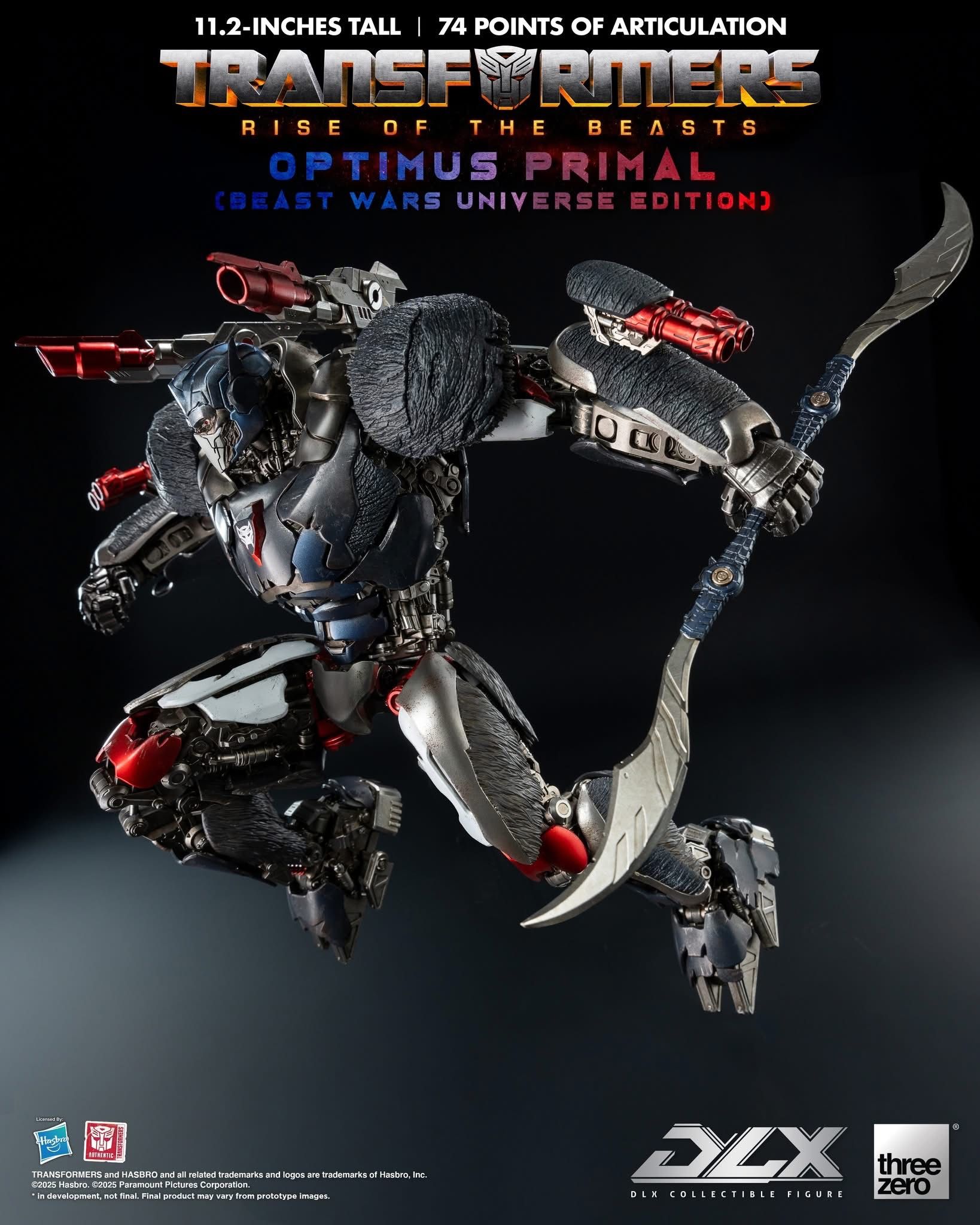  Mô hình DlX Optimus Primal- Beast Wars Universe Edition Threezero Studio | 𝐕𝐈𝐃𝐈𝐍𝐎.𝐕𝐍. 