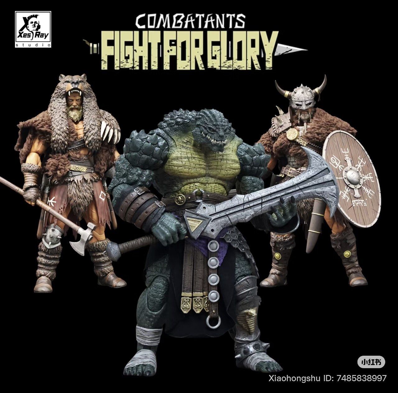  Mô hình New XesRay Studio Gladiator 7 Wave Series - Combatants Fight For Glory. 
