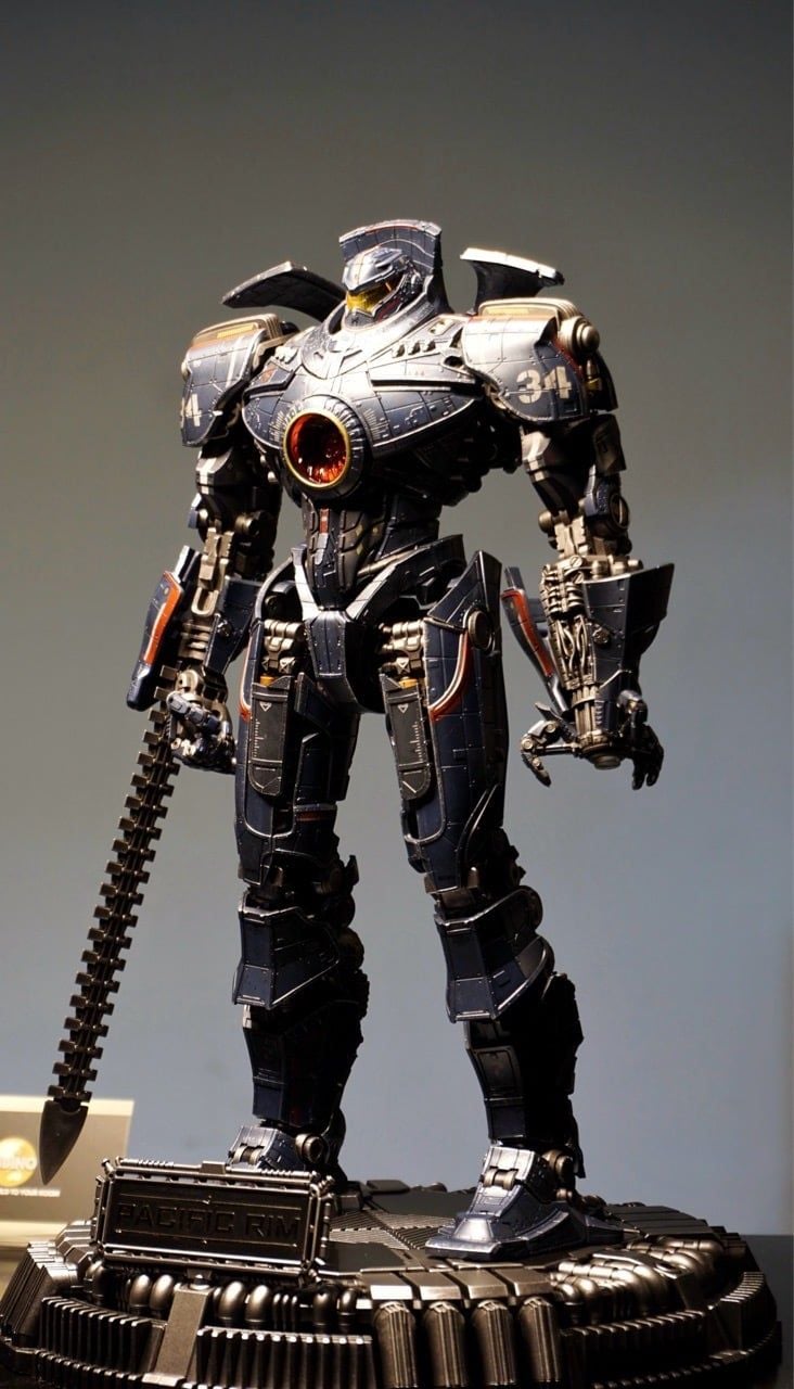  Mô hình Gipsy danger  heavy mecha infinity studio. 