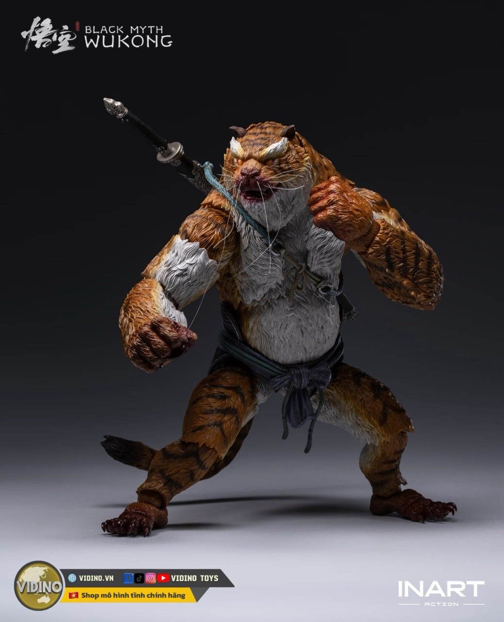  Mô hình Hổ Tiên Phong Tiger VanGuard chính hãng Inart studio tỷ lệ 1/12 | .. 