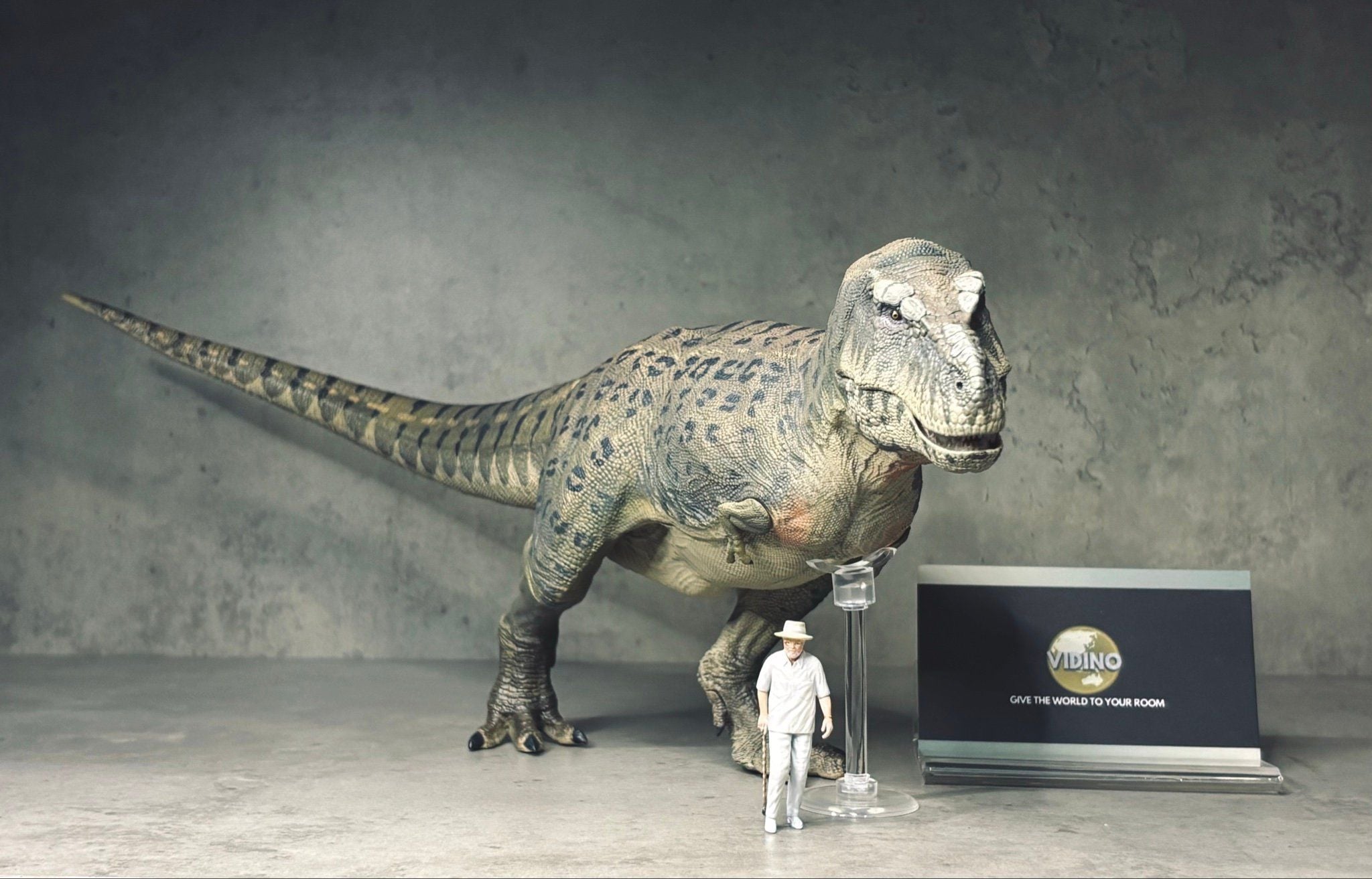  Mô hình khủng long T-rex Kiss chính hãng Rebor 1/35. 