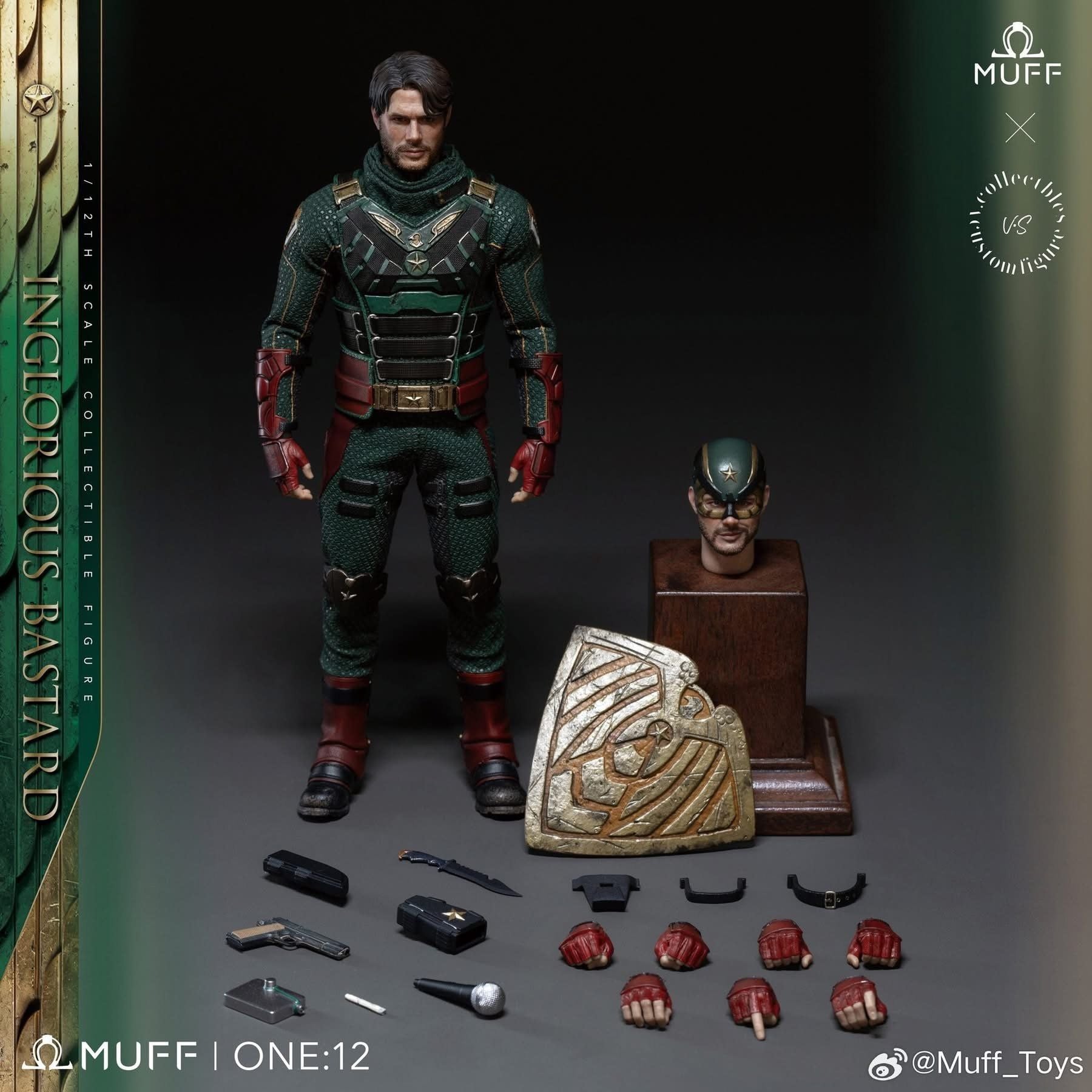  Mô hình cụ Soldier Boy Muff toys x V.Collectibles action figure 1:12. 