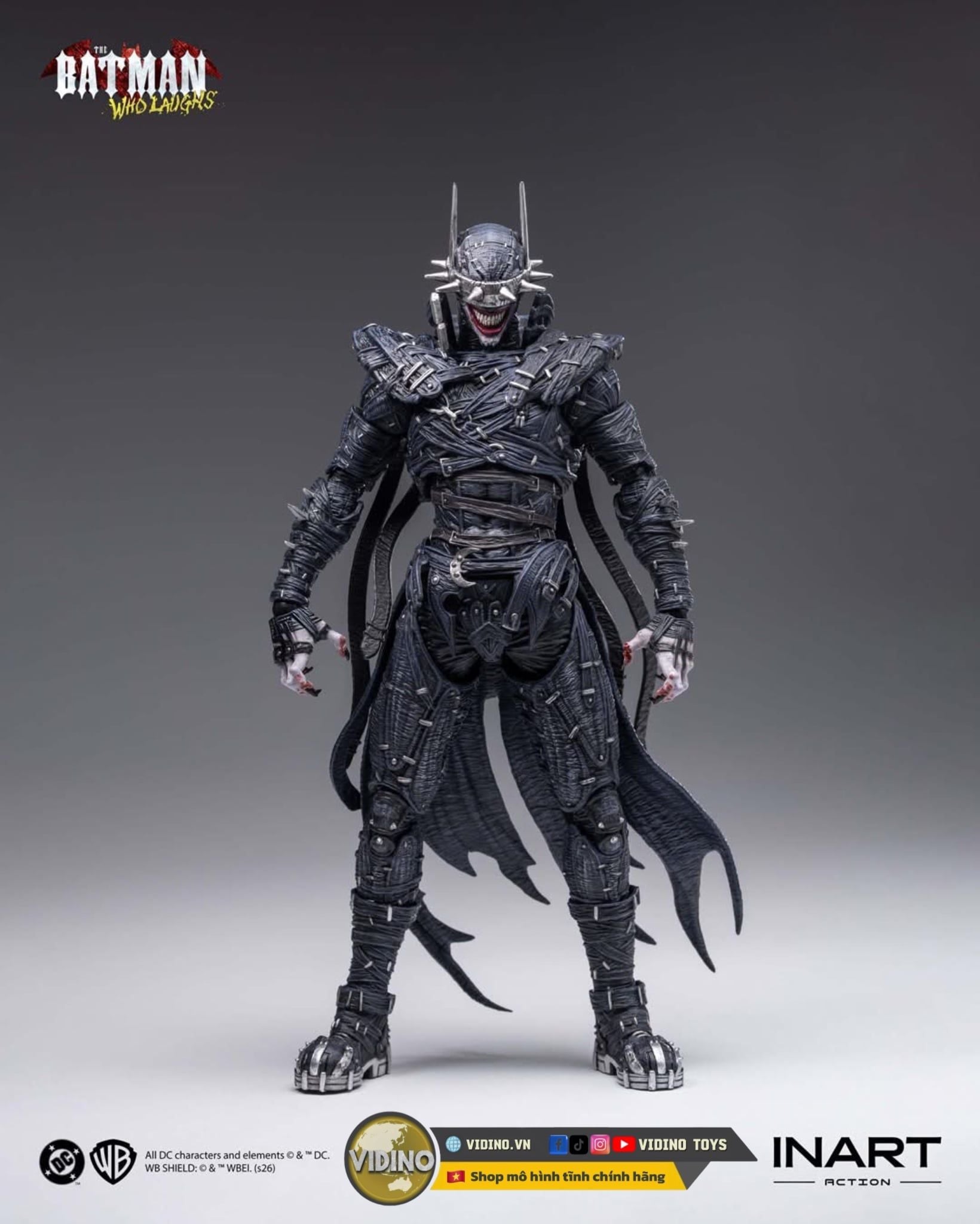  Mô hình The Batman Who Laughs tỷ lệ 1/12  Inart studio  | 𝐕𝐈𝐃𝐈𝐍𝐎.𝐕𝐍. 