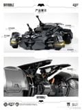  Mô hình xe Batmobile 1/12 LPzz studio. 