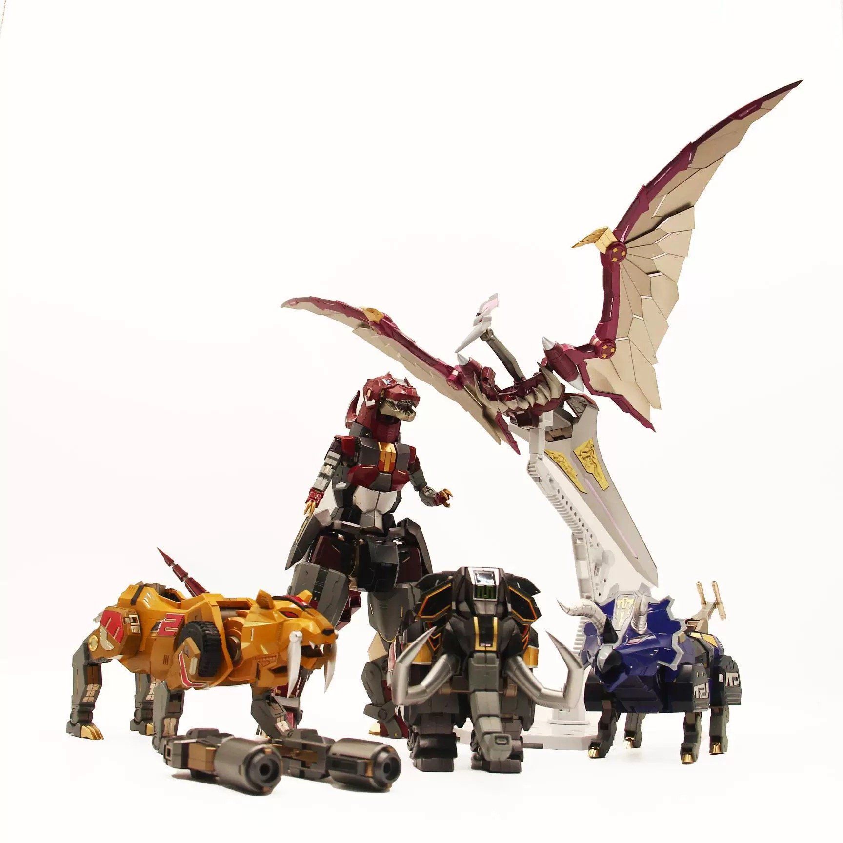  Mô hình Dino Megazord power ranger ZL-01 