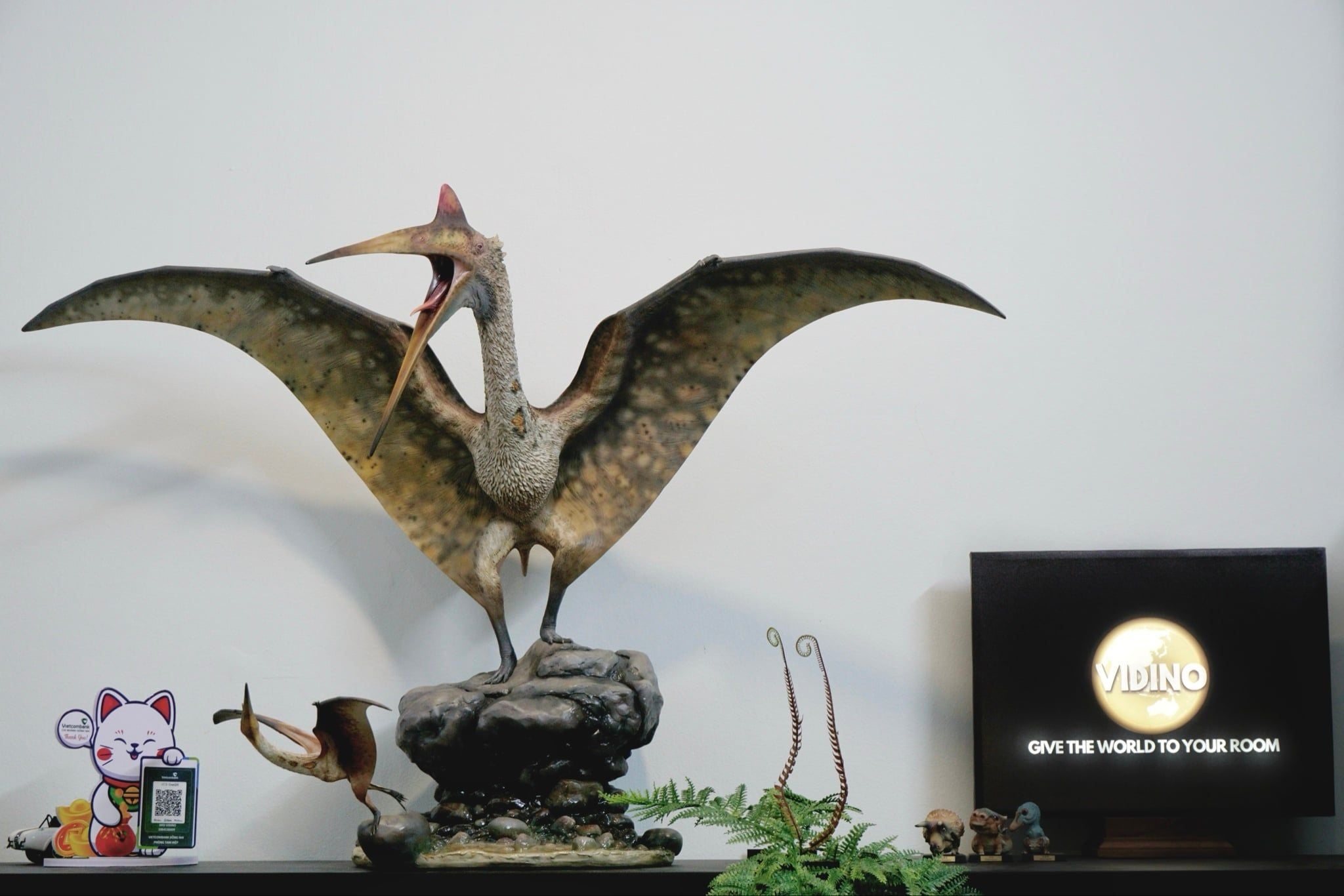  Mô hình loài quetzalcoatlus Musee studio tỷ lệ 1/10. 