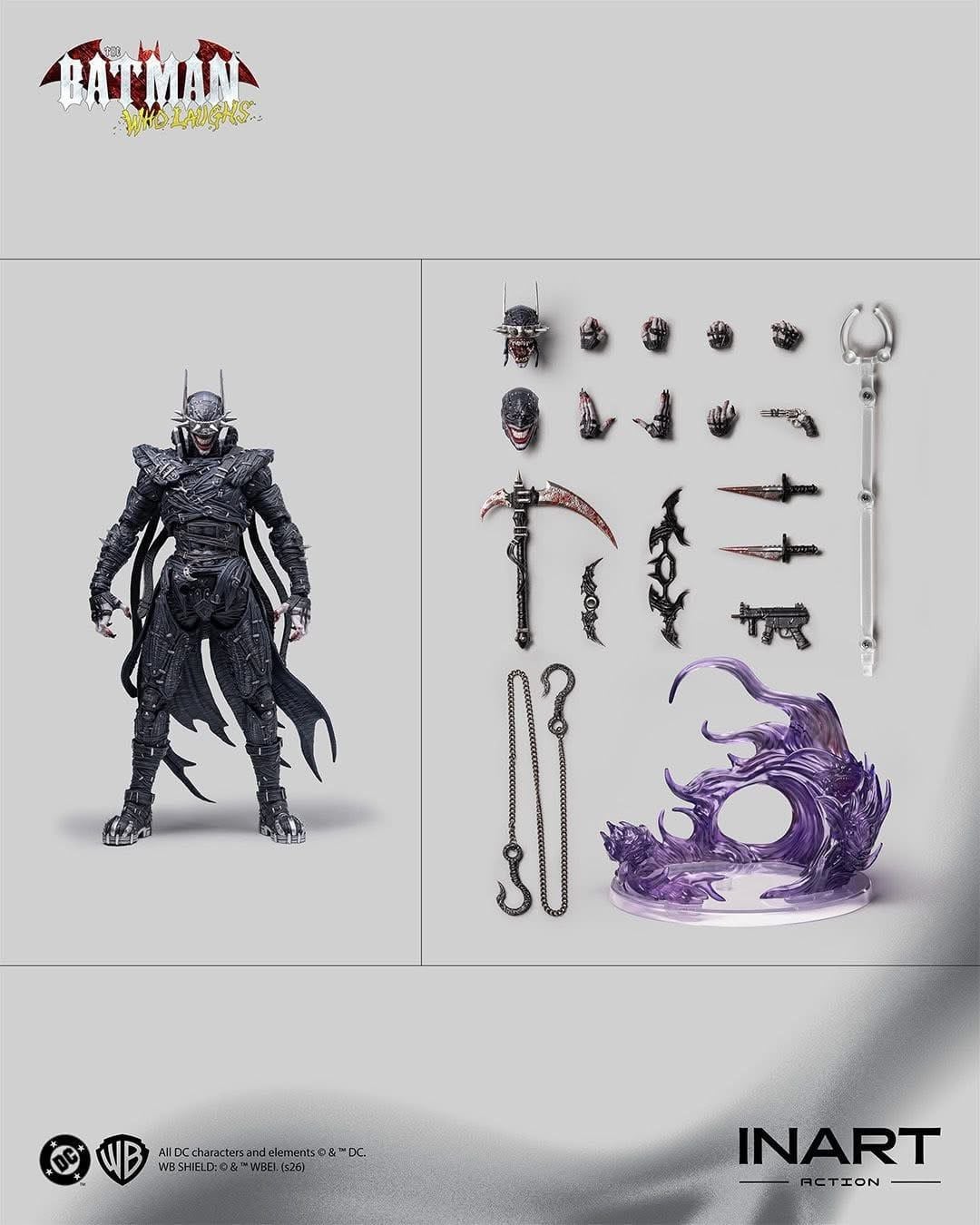  Mô hình The Batman Who Laughs tỷ lệ 1/12  Inart studio  | 𝐕𝐈𝐃𝐈𝐍𝐎.𝐕𝐍. 