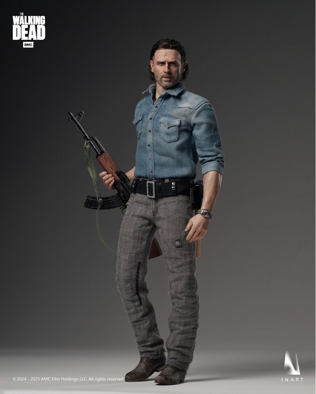 Mô hình The walking Dead Rick Grimes tỷ lệ 1/6 INART studio. 
