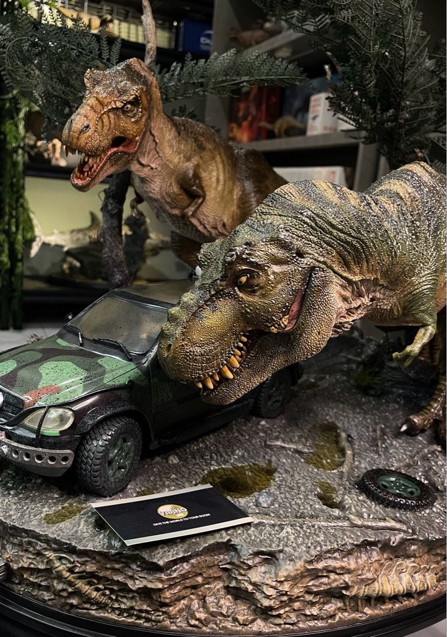  Mô hình Trex Cliff Attack Prime 1 studio tỷ lệ 1/15. 