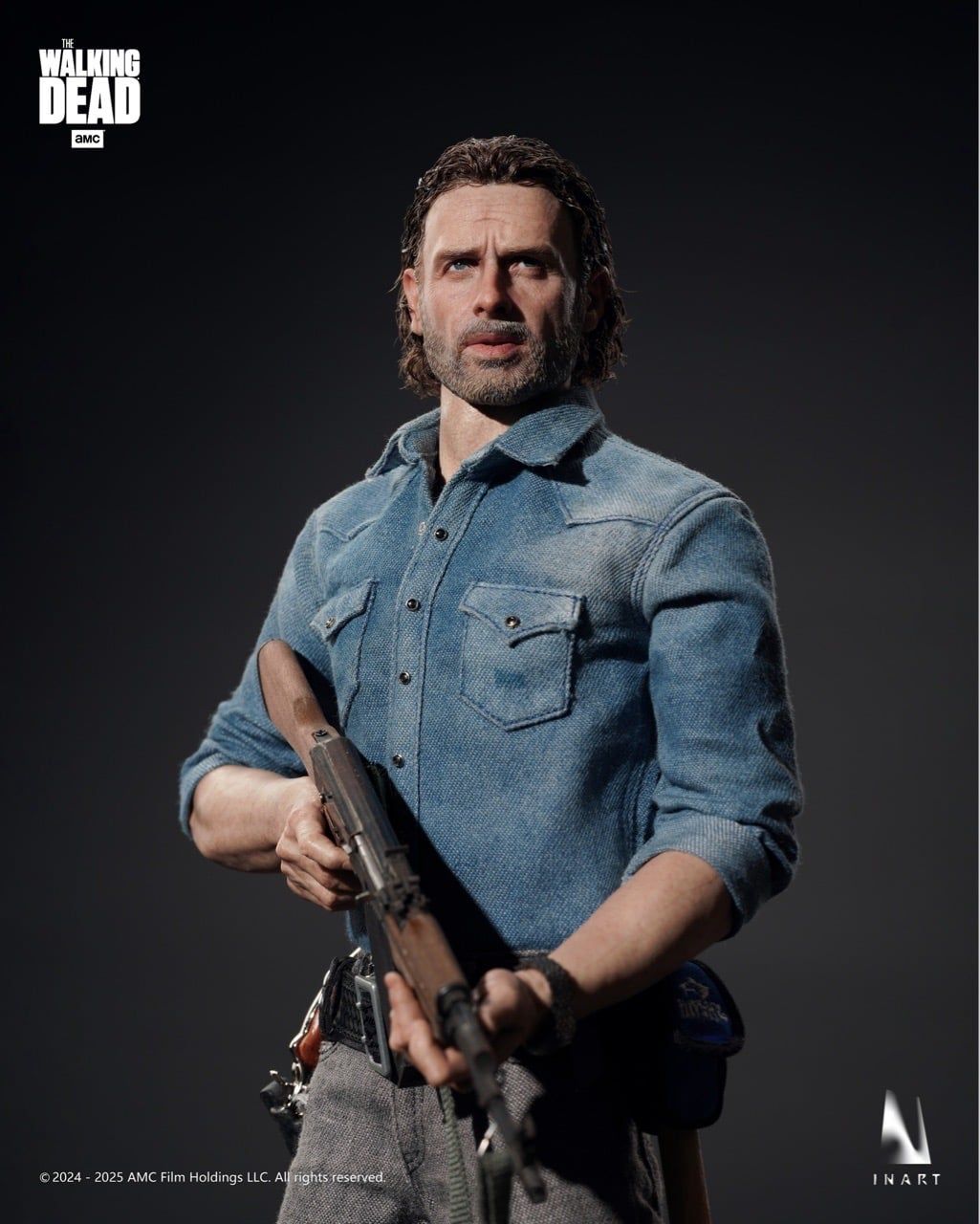 Mô hình The walking Dead Rick Grimes tỷ lệ 1/6 INART studio. 