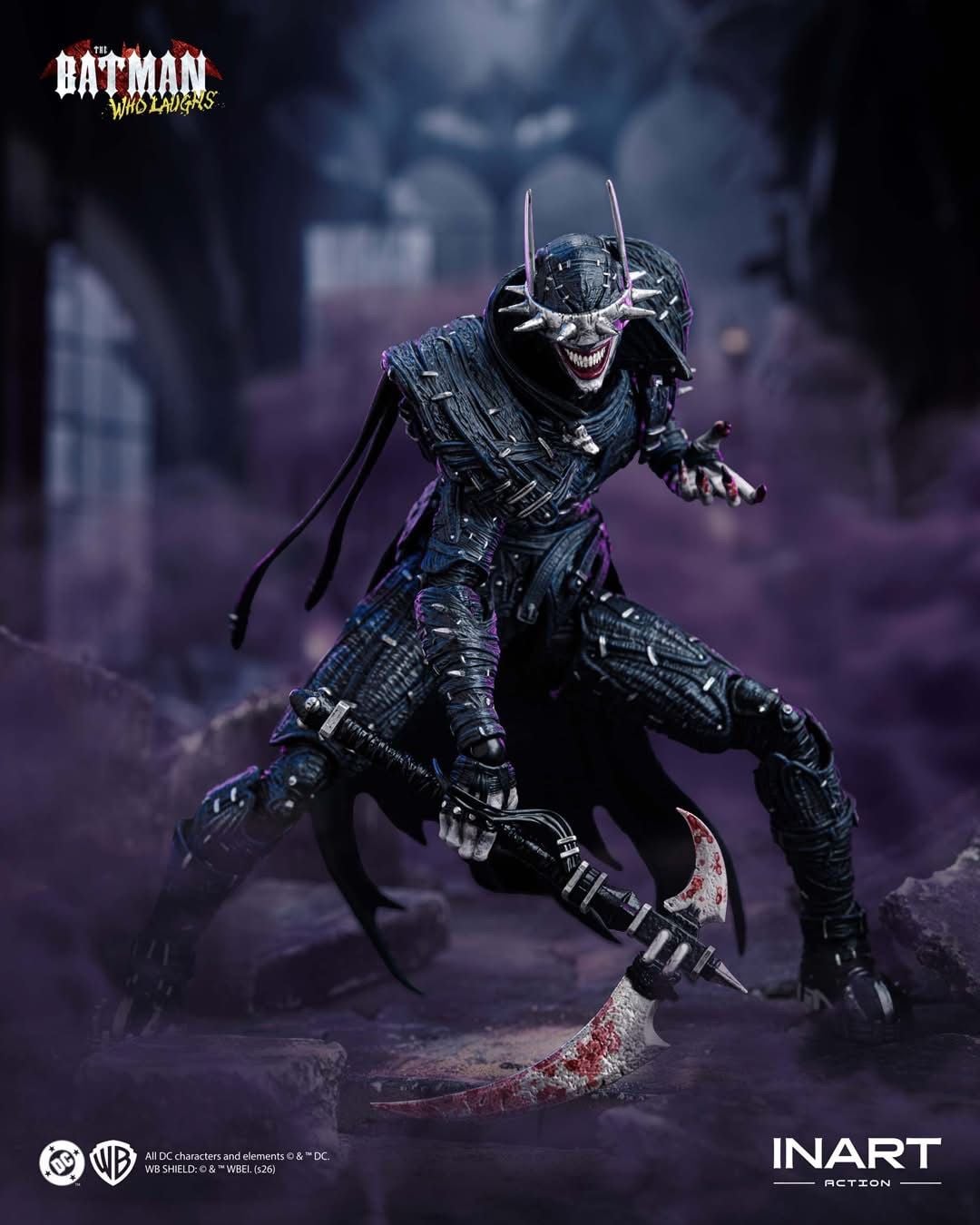  Mô hình The Batman Who Laughs tỷ lệ 1/12  Inart studio  | 𝐕𝐈𝐃𝐈𝐍𝐎.𝐕𝐍. 