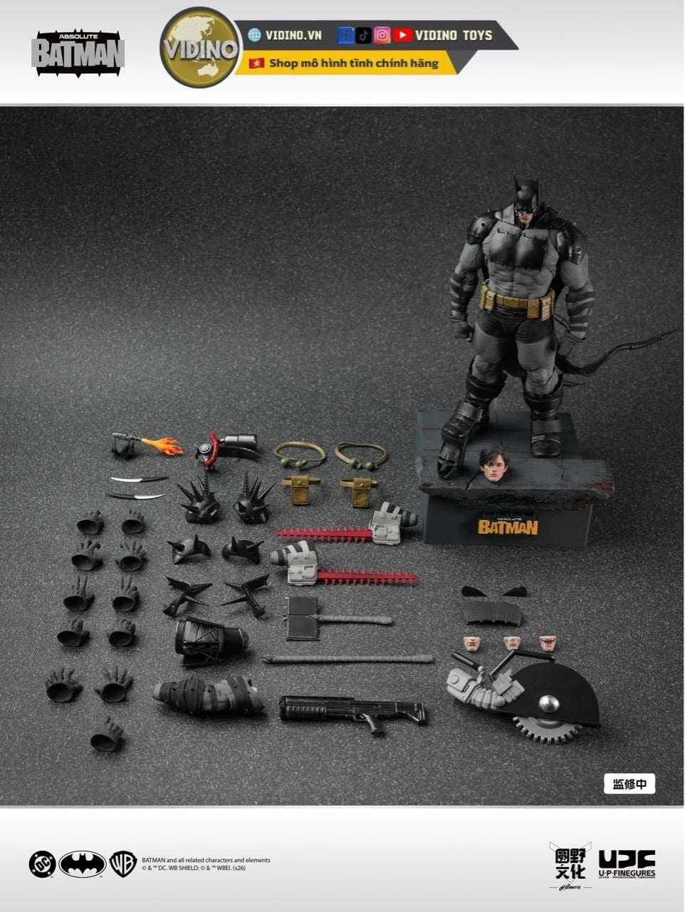  Mô hình Absolute Batman UPFinegures Studio tỷ lệ 1/12 | .. 