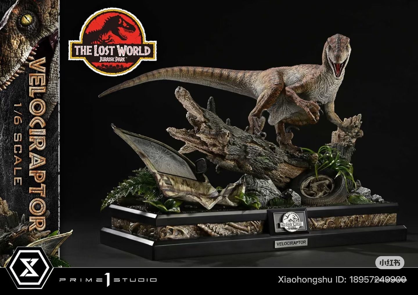  Mô hình velociraptor Jurassic Park Prime 1 studio tỷ lệ 1/6 | 𝐕𝐈𝐃𝐈𝐍𝐎.𝐕𝐍. 