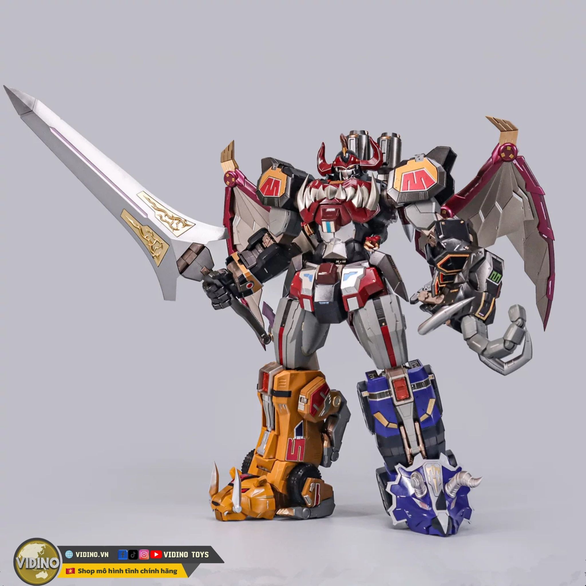  Mô hình Dino Megazord power ranger ZL-01 