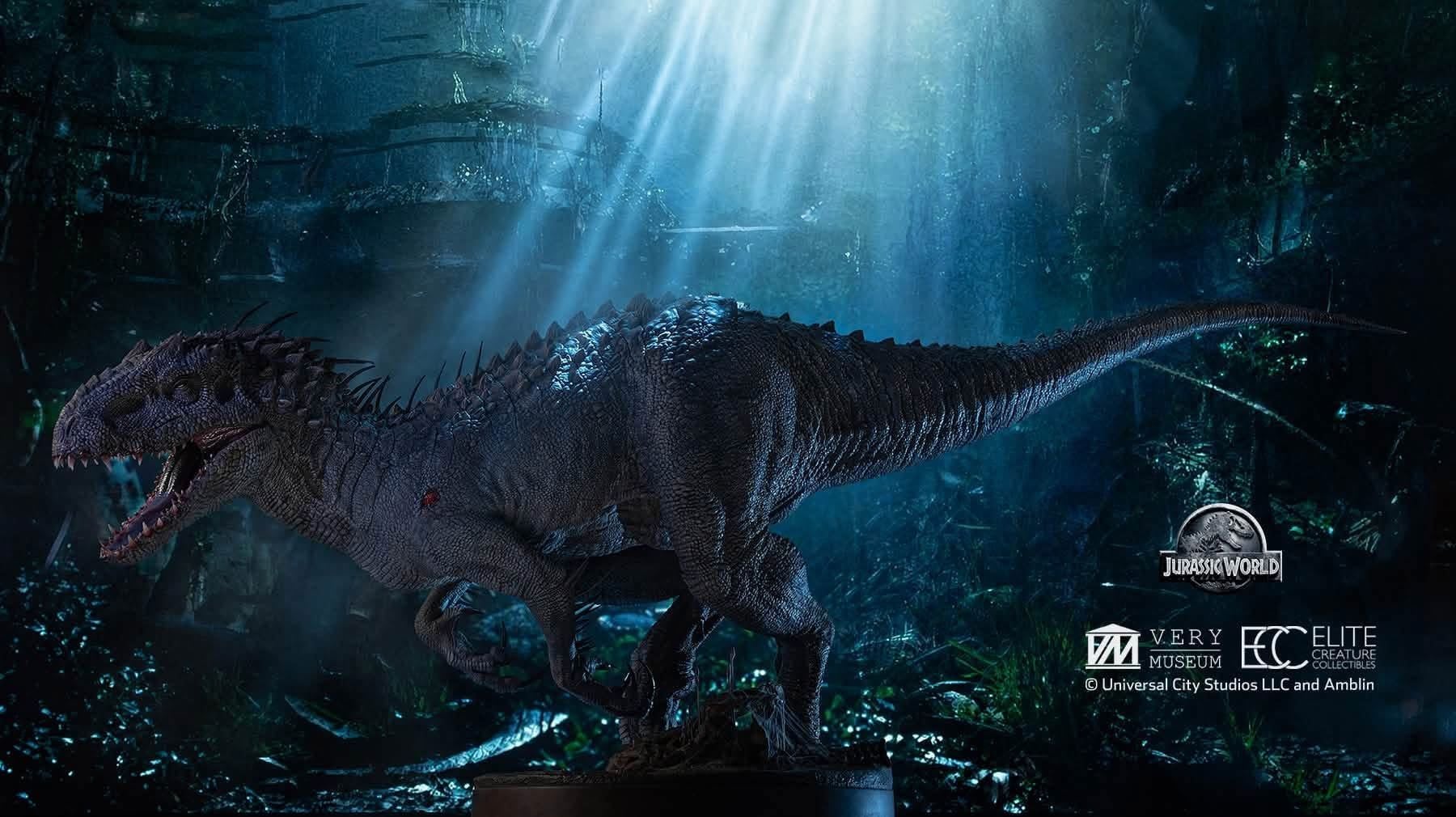  Mô hình khủng long lai tạo Indominus Rex Jurassic World tỷ lệ 1/12 ECC studio  | .. 
