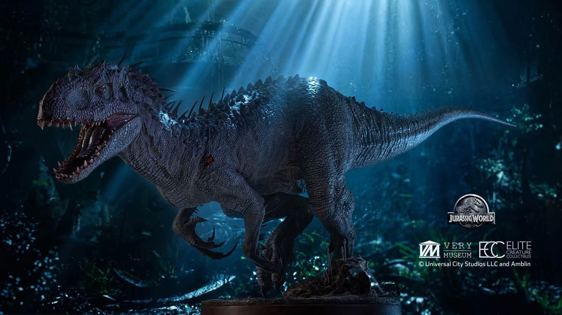  Mô hình khủng long lai tạo Indominus Rex Jurassic World tỷ lệ 1/12 ECC studio  | .. 