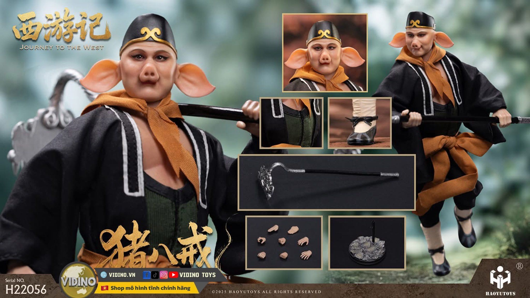  Mô hình Bộ Tây Du ký tỷ lệ 1:12 Haoyutoys studio. 