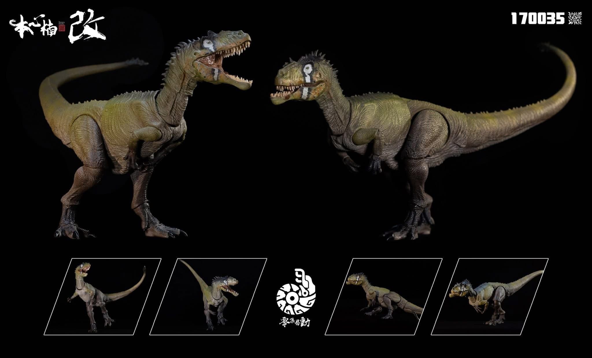  Mô hình Allosaurus trong seri phim Dinosaur Revolution 2011 nanmu benxin tỷ lệ 1/35 | .. 