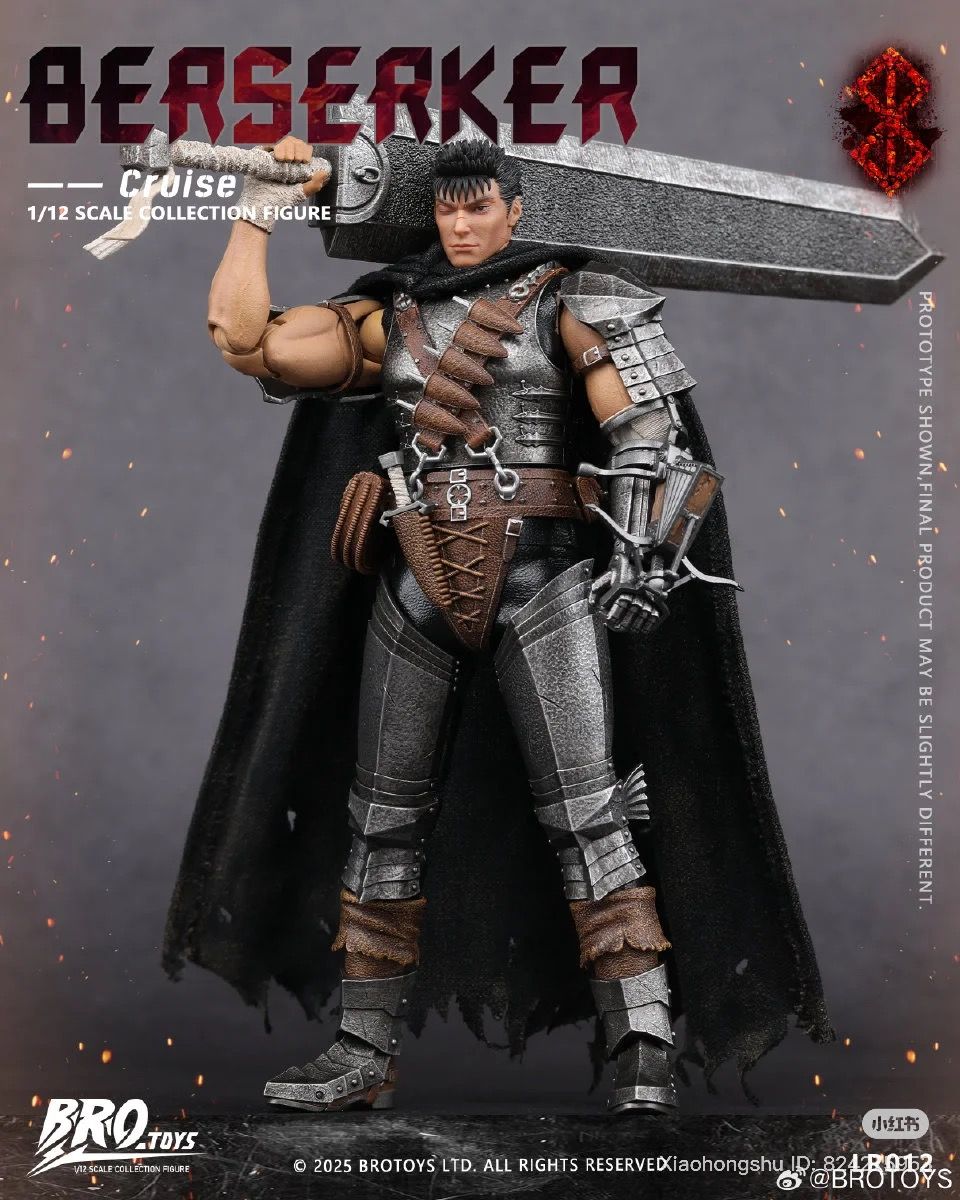  Mô hình Berserker Cruise Brotoys 1/12 action Figure. 