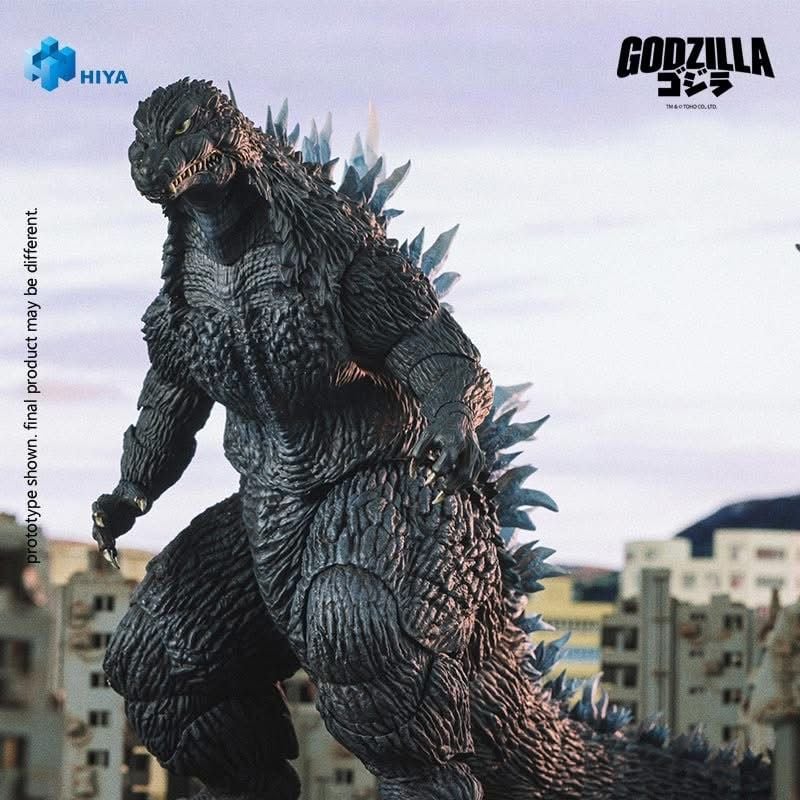  Mô hình Godzilla 2002 heatray Hiya Toys Action Figure Monster. 