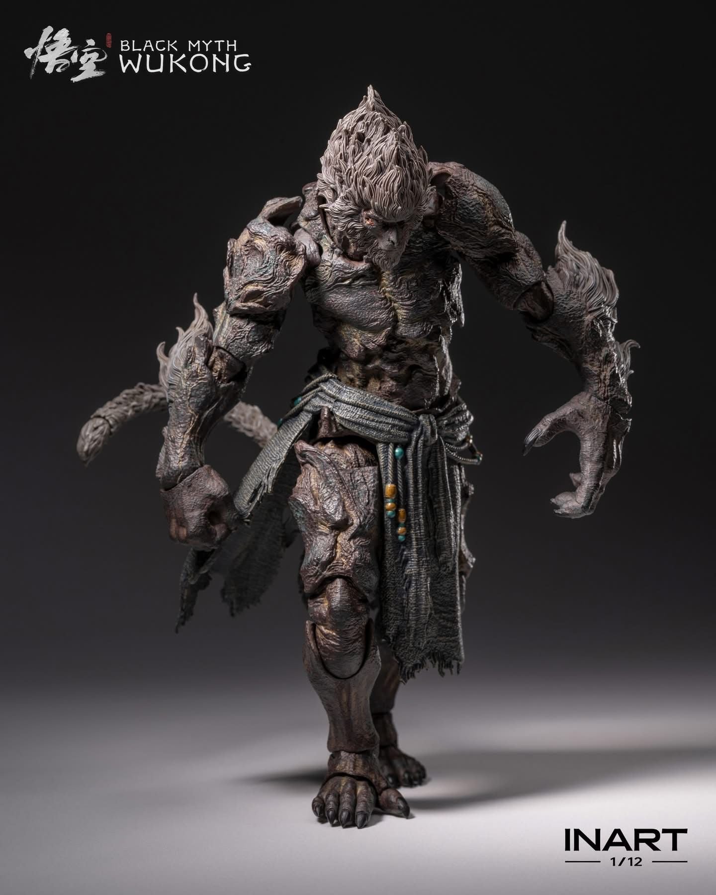  Mô hình khỉ đá thạch hầu black Myth Wukong Inart Studio tỷ lệ 1/12 | 𝐕𝐈𝐃𝐈𝐍𝐎.𝐕𝐍. 