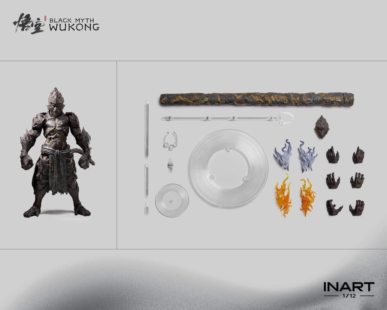  Mô hình khỉ đá thạch hầu black Myth Wukong Inart Studio tỷ lệ 1/12 | 𝐕𝐈𝐃𝐈𝐍𝐎.𝐕𝐍. 